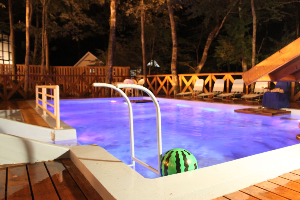 プール・テラス