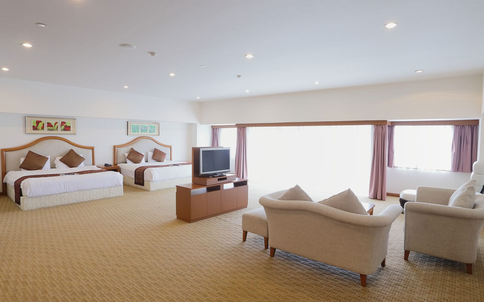 広々とした客室